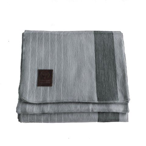Alpaca Blanket - Grey Stripes - EQUAL UPRISE