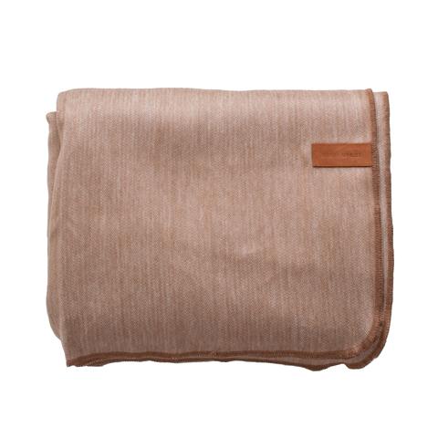 Alpaca Blanket - Plush - Sienna