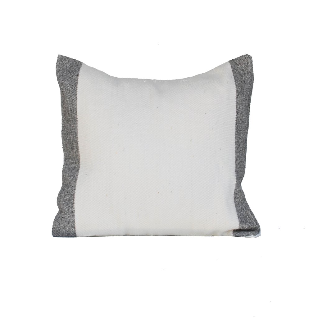 Block Pillow Cover - Grey & White - EQUAL UPRISE