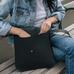 Leather Crossbody - Black - EQUAL UPRISE