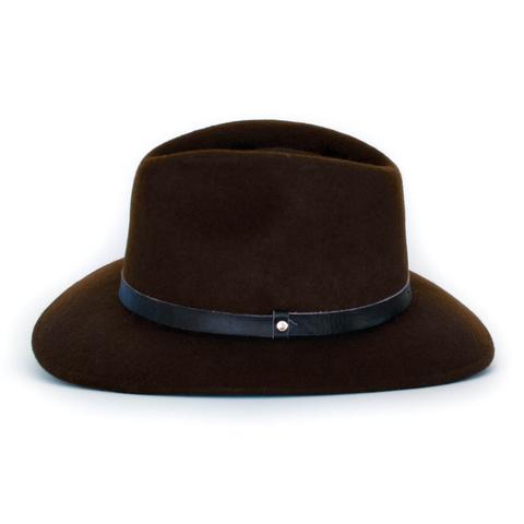Traditional Fedora - Brown - EQUAL UPRISE