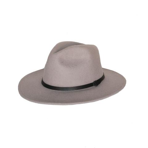 Traditional Fedora - Light Grey - EQUAL UPRISE